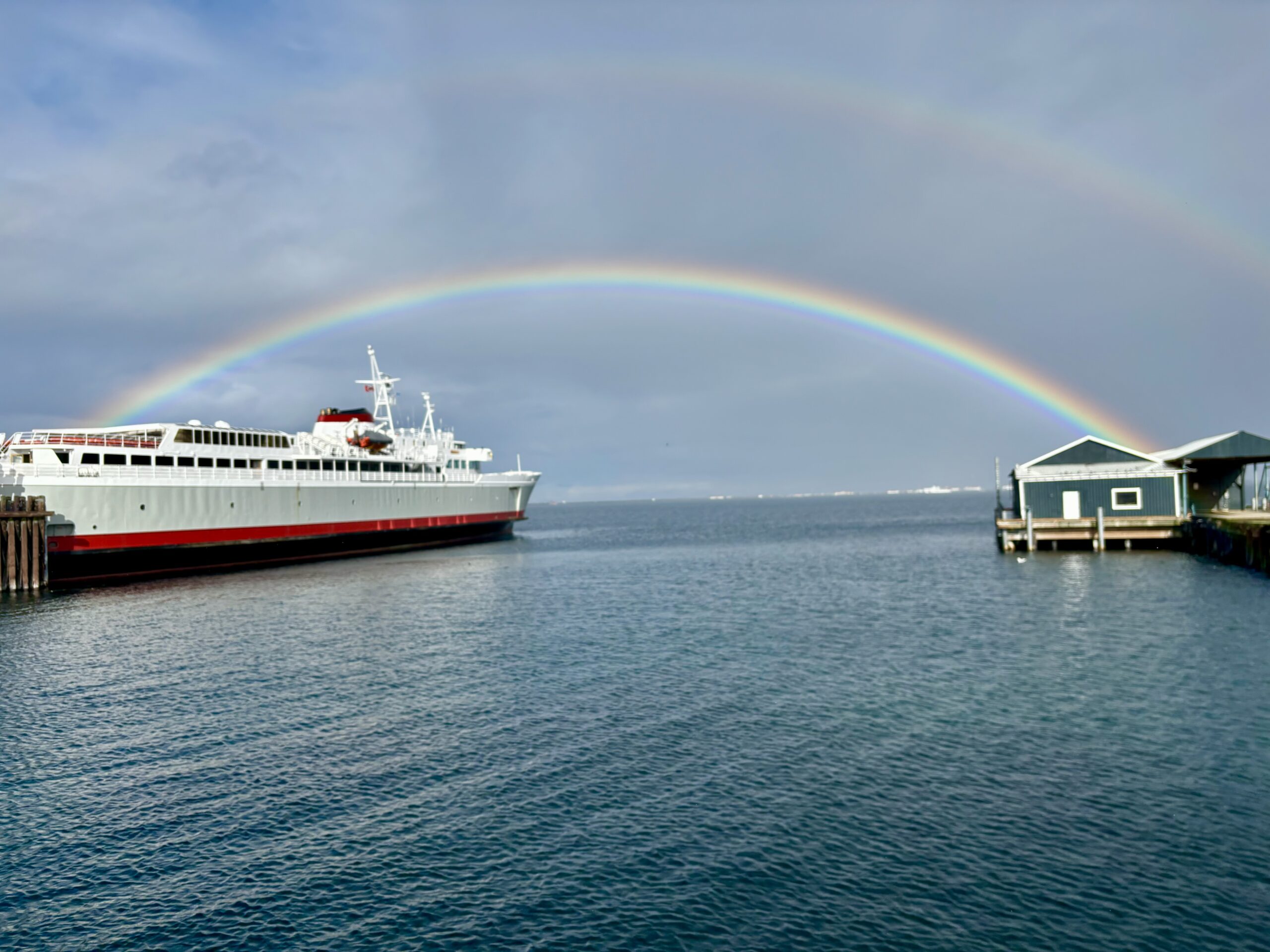 Black Ball Ferry Line’s MV Coho in Port Angeles